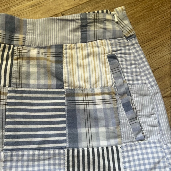 L.L Bean Favorite Fit Patchwork Preppy Skirt - Picture 5 of 7